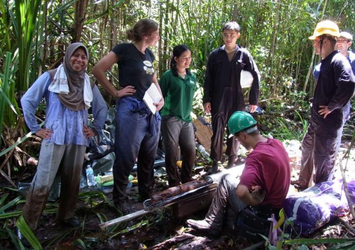 Researchers have found one of the last undisturbed tropical peat forests, in the nation of Brunei on the island of Borneo. Photo: Courtesy of the researchers Researchers have found one of the last undisturbed tropical peat forests, in the nation of Brunei on the island of Borneo. Photo: Courtesy of the researchers
