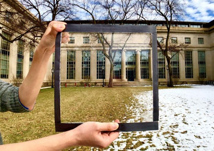 MIT researchers have developed a coating for windows that rejects up to 70 percent of incoming solar heat. Courtesy of the researchers