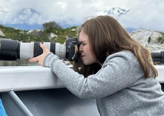 “Photography was a door into science journalism,” Graduate Program in Science Writing student Sophie Hartley notes. “It lets you capture the raw beauty of a moment and return to it later.”