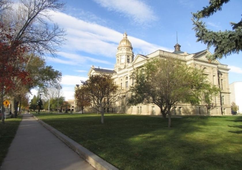 The Wyoming State Capitol in Cheyenne
The Wyoming State Capitol in Cheyenne