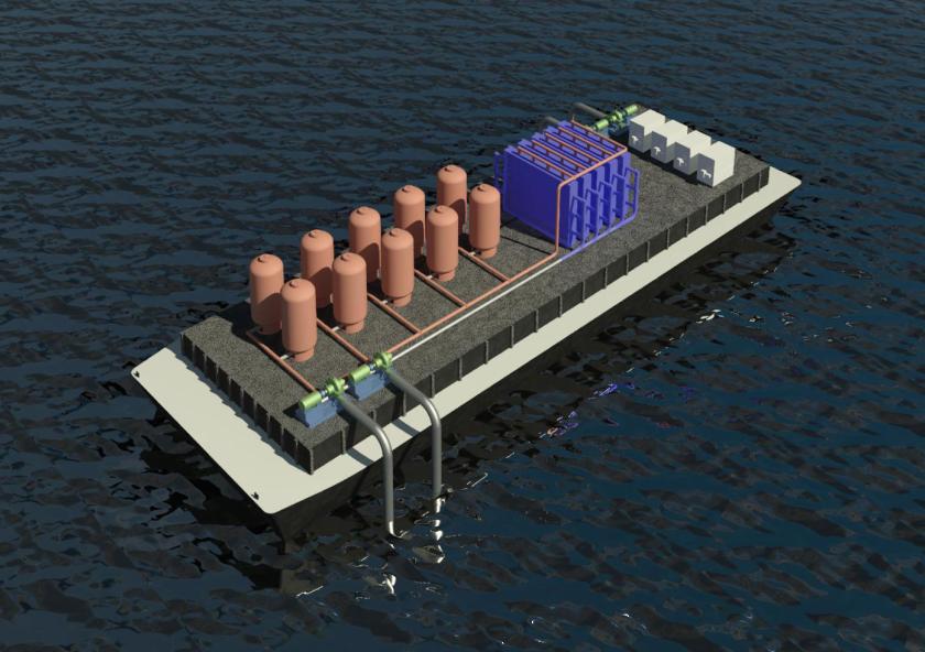 Researchers have found an effective new method for removing carbon dioxide from the ocean. It could be implemented by ships that would process seawater as they travel, or at offshore drilling platforms or aquaculture fish farms.
...
Researchers have found an effective new method for removing carbon dioxide from the ocean. It could be implemented by ships that would process seawater as they travel, or at offshore drilling platforms or aquaculture fish farms.
...