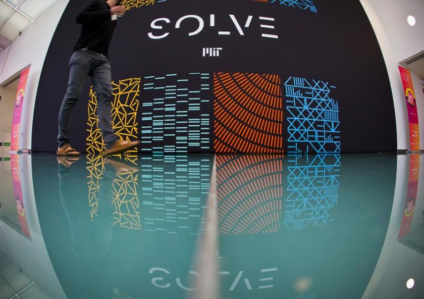 Solve at HUBweek took place at the MIT Media Lab on Sept. 27 and 28. Participants selected online through an open innovation platform pitched their ideas for meeting a range of challenges, from removing carbon dioxide from the atmosphere, t...