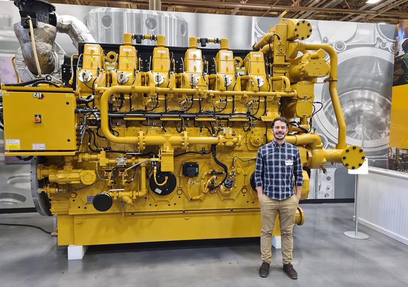 For his LGO internship in management and nuclear science and engineering, Santiago Andrade worked at Caterpillar in Lafayette, Indiana, where he helped the company explore the potential use of nuclear microreactors to power minin...
For his LGO internship in management and nuclear science and engineering, Santiago Andrade worked at Caterpillar in Lafayette, Indiana, where he helped the company explore the potential use of nuclear microreactors to power minin...