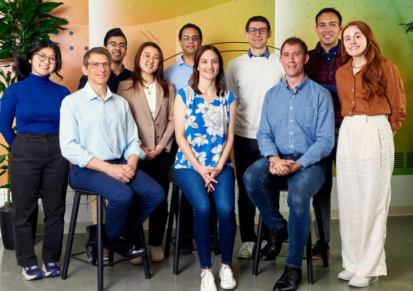 The SiTration team: (standing, from left to right) Tran Nguyen, Jatin Patil, Heeyun Choi Kim, Ahmed Helal, Noah Letwat, Daniel Bregante, and Sarah Melvin; (seated, left to right) Jeff Grossman, Morgan Baima, and Brendan Smith