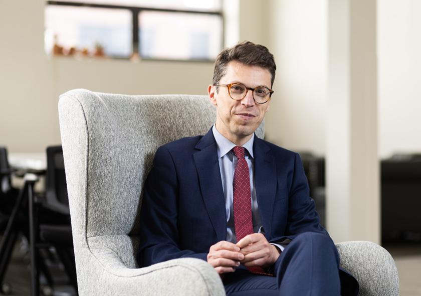 Professor Nuno Loureiro, the newly appointed director of the Plasma Science and Fusion Center, joined MIT as a faculty member in 2016. His research focuses on theoretical physics and its applications in fusion science. 