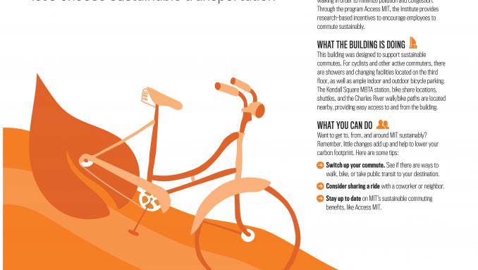 orange bicycle  with text transcribed below