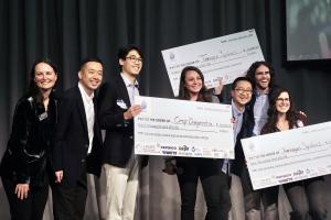 Prize winners and organizers at the 2024 MIT Water, Food, and Agriculture Innovation Prize night event, co-sponsored by J-WAFS.