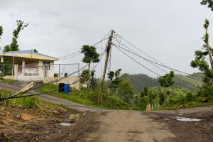 Hurricane Maria ravaged this neighborhood in Vega Alta, Puerto Rico.