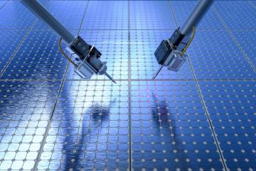 Scientists are striving to discover new semiconductor materials that could boost the efficiency of solar cells and other electronics. The pace of innovation is bottlenecked by the speed at which researchers can manually measure important material properties, but a fully autonomous robotic system developed by MIT researchers could speed things up.
