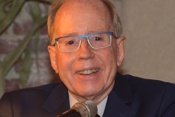Ronald Prinn speaks at the 45th anniversary of the Advanced Global Atmospheric Gases Experiment (AGAGE) in 2023.