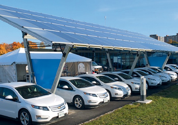 The Center for Social Innovation in Toronto is making financial support available for winners of the contest, which is being held on MIT’s Climate CoLab platform.Image courtesy of Solar Charged Driving.
