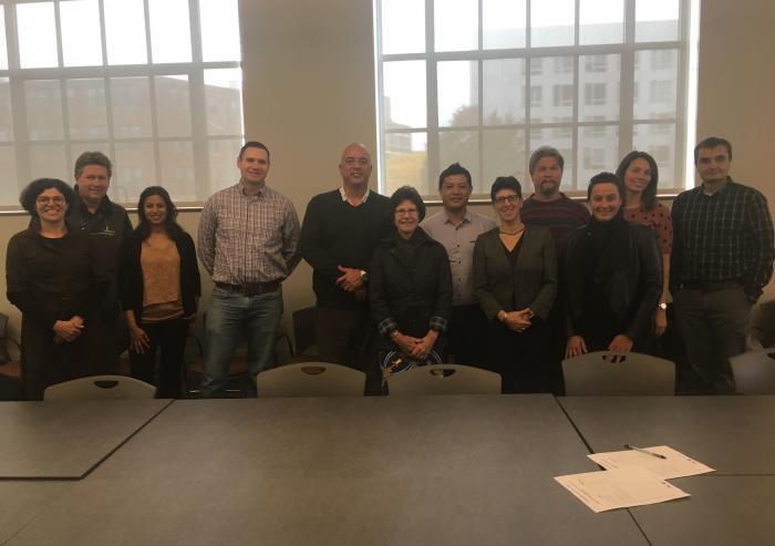 group of people in conference room