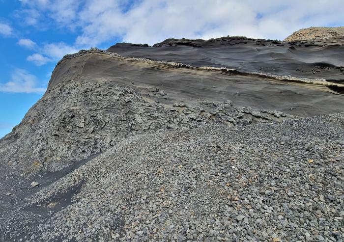 MIT researchers used samples of basalt, excavated from a quarry in Iceland (shown here), to study their carbon-storing capacity.