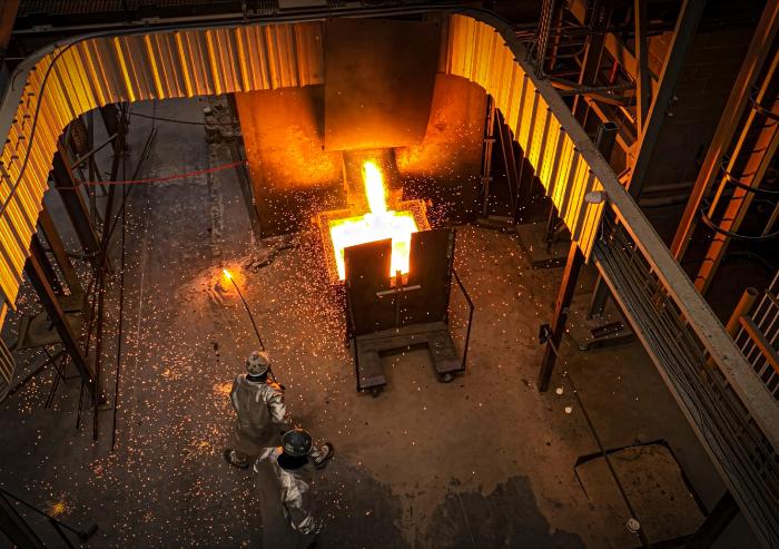 “Many reactions that were previously run sequentially though a conventional steelmaking process are now occurring simultaneously, within a single furnace,” Laureen Meroueh explains.
