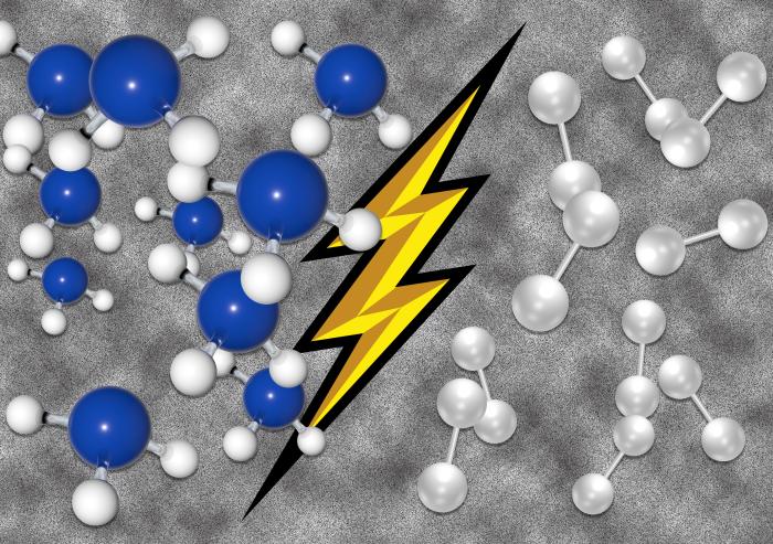 MIT researchers have developed a new way to extract pure hydrogen gas from ammonia and other hydrogen carrier molecules. Their strategy, which uses electricity to speed up the extraction, reduces the temperature and energy required to recover hydrogen from these molecules.