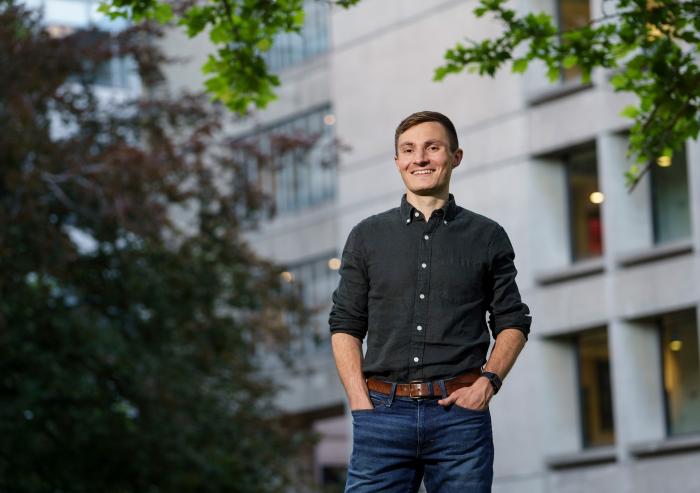 “Something that MIT has really instilled in me is the value of going in person and learning about how the research you're doing connects to real-world issues,” Aaron Berman says.