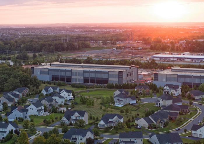 There are now over 5,000 data centers in the United States, like this one in northern Virginia, and new ones are being built every day.