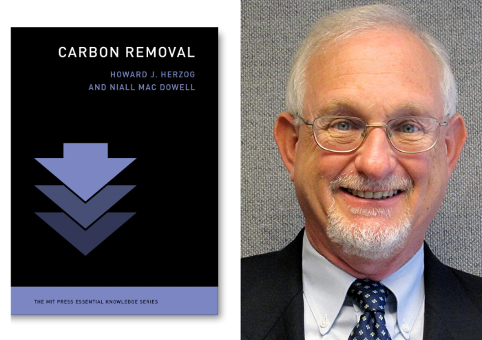 “Carbon Removal,” by MIT Energy Initiative Senior Research Engineer Howard Herzog (pictured) and Professor Niall Mac Dowell of Imperial College London, explores the history and intricacies of removing carbon dioxide from the Earth’s atmosphere.
