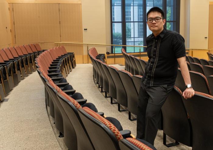 Enrolling in the DEDP program “has been game-changing,” graduate student Lyonel Tanganco says. “The program provides a solid foundation for understanding the world and how to make a positive, measurable difference in the lives of other people, especially the least fortunate among us.”
