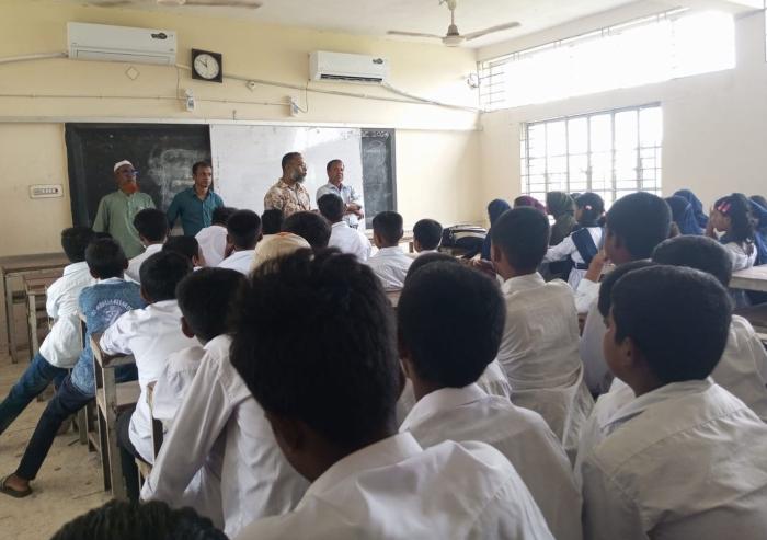 The Jameel Observatory-CREWSnet project has established its first adaptation fortress at the Baradal Aftab Uddin Collegiate School in the Satkhira district of Bangladesh. It is designed to protect residents from extreme heat and tropical storms that plague the region.