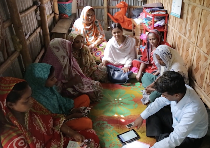 
              The Climate Resilience Early Warning System (CREWSnet) will help front-line communities prepare for climate change impacts and minimize losses. 
              Photo courtesy of BRAC
      