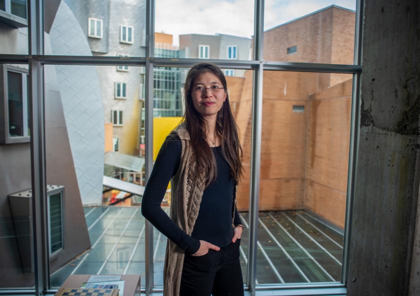 
              Cathy Wu at the MIT Stata Center
              Photo: David Sella/MIT Corporate Relations
      