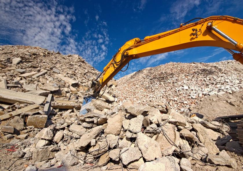 Concrete waste accounts for the majority of construction and demolition debris, representing over 60 percent of the total volume of more than 600 million tons in 2018. Concrete waste accounts for the majority of construction and demolition debris, representing over 60 percent of the total volume of more than 600 million tons in 2018.