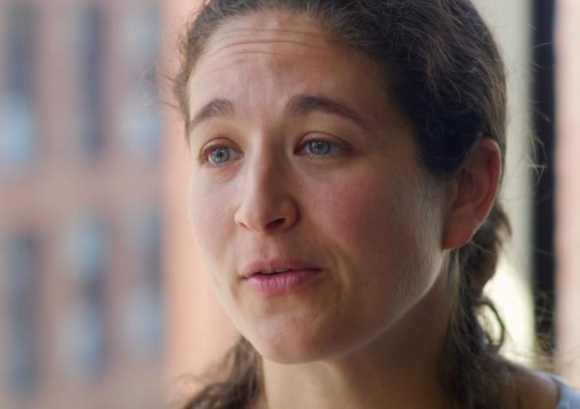 Associate Professor Elsa Olivetti studies the huge quantities of industrial waste materials generated in the manufacturing industry, in hopes of finding useful ways to reconstitute and reuse this waste for building.Photo: MIT Environmental Solution...