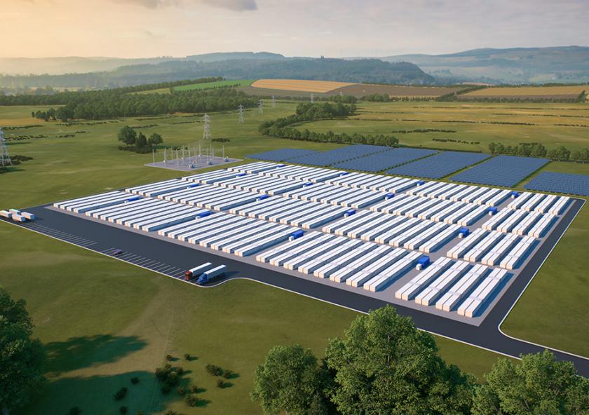 
              Form Energy’s battery modules are grouped together in environmentally protected enclosures. Hundreds of these enclosures are grouped together in modular megawatt-scale power blocks. Depending on the system size, tens to hundreds o...