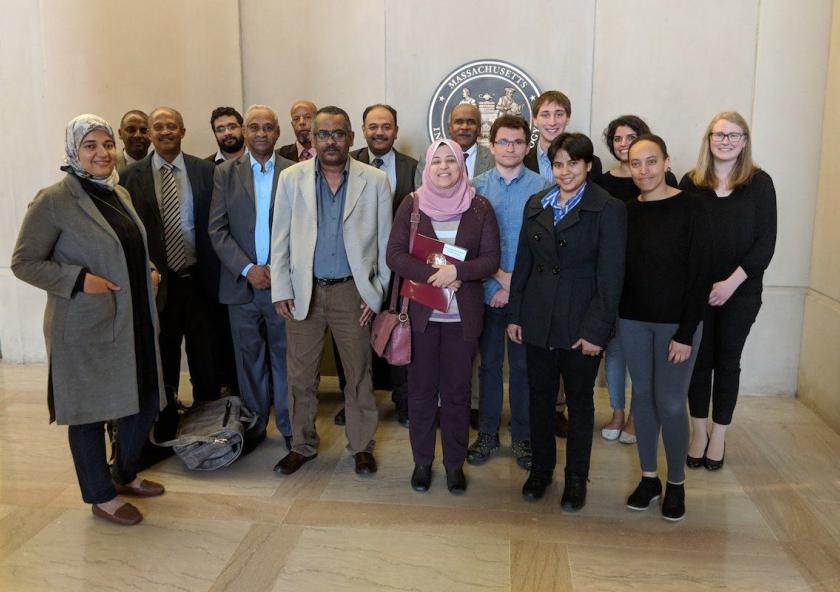 Participants from Egypt, Ethiopia, and Sudan convened at MIT for a two-day event on the future of the Nile water, hosted by Professor Elfatih Eltahir. Photo: Stephanie M. McPherson Participants from Egypt, Ethiopia, and Sudan convened at MIT for a two-day event on the future of the Nile water, hosted by Professor Elfatih Eltahir. Photo: Stephanie M. McPherson