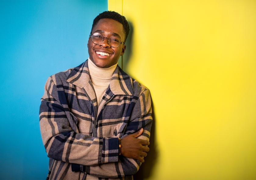 
              MIT senior Ayomikun Ayodeji seeks to expand access to reliable, affordable energy in his home country of Nigeria, and beyond.
              Image: Adam Glanzman
      