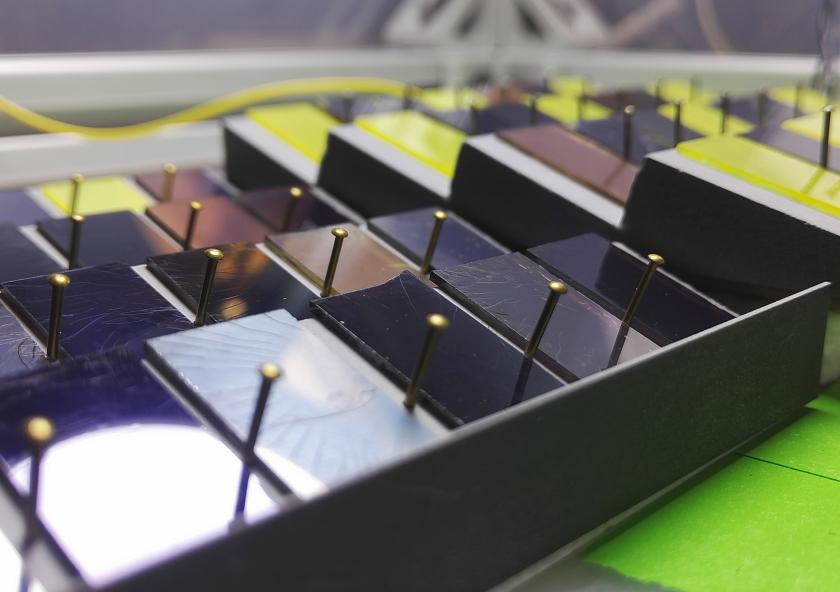 
              Researchers have developed a new way to test long-lasting perovskite formulations that could be used for solar cells. The high-throughput automated degradation test system monitors the breakdown of the material through its changes i...