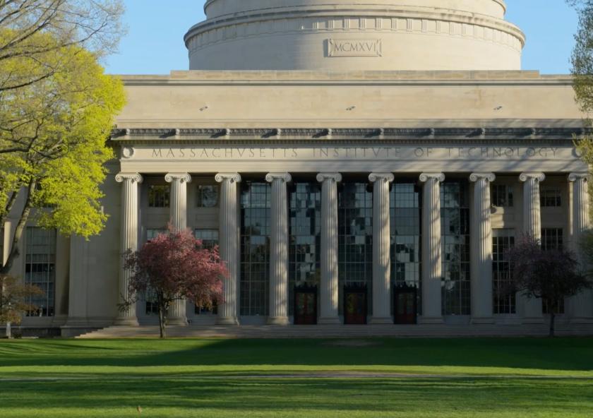               MIT has commited to net-zero emissions by 2026,  and charts a course marshaling all of MIT’s capabilities toward decarbonization.              Image: Christopher Harting      