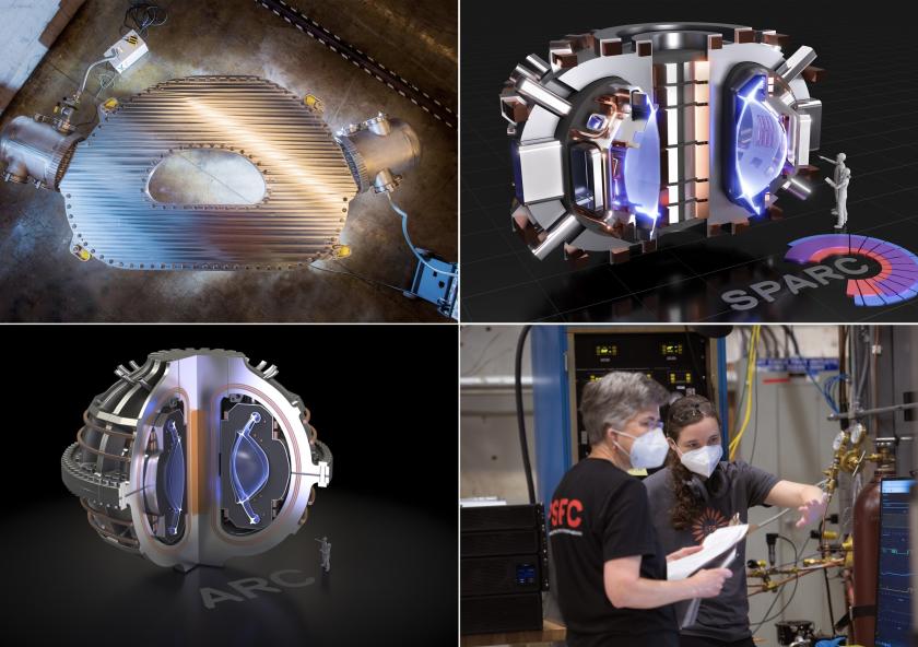 A new agreement doubles CFS’ financial commitment to PSFC, enabling greater recruitment and support of students, staff, and faculty in addition to diverse research in fusion science and technology.
Photographs b...
A new agreement doubles CFS’ financial commitment to PSFC, enabling greater recruitment and support of students, staff, and faculty in addition to diverse research in fusion science and technology.
Photographs b...