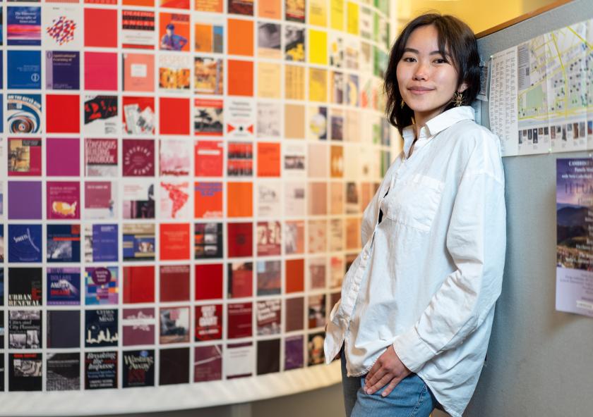 An urban studies and planning major with minors in anthropology and biology, Cindy Xie is also earning her master’s degree in city planning in a dual degree program. An urban studies and planning major with minors in anthropology and biology, Cindy Xie is also earning her master’s degree in city planning in a dual degree program.