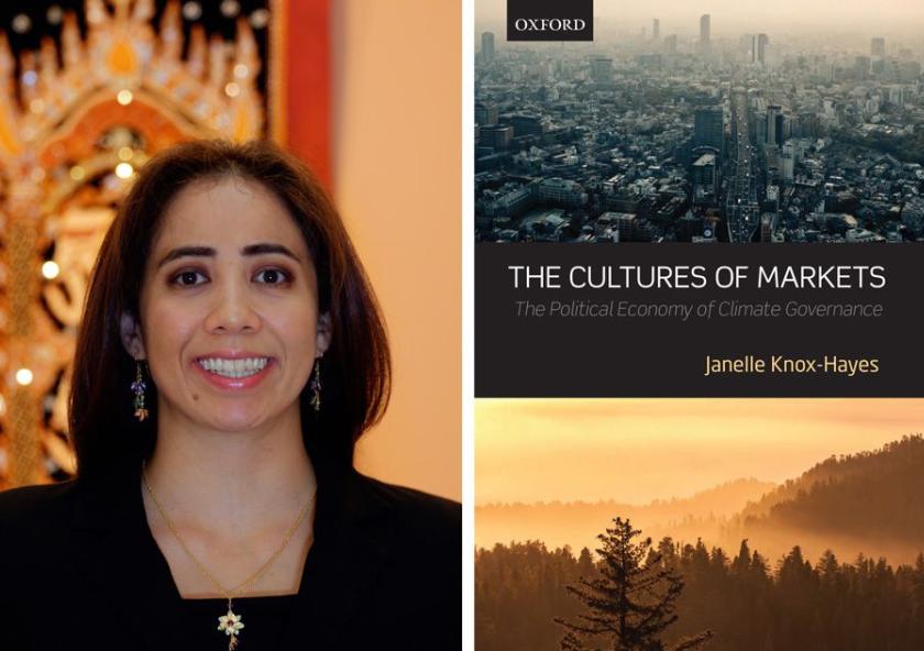 “The Cultures of Markets: The Political Economy of Climate Governance,” by Janelle Knox-Hayes (pictured), published by Oxford University Press. 
