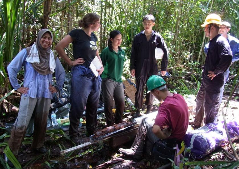 Researchers have found one of the last undisturbed tropical peat forests, in the nation of Brunei on the island of Borneo. Photo: Courtesy of the researchers