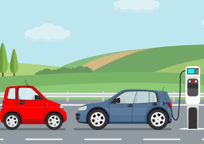 A new study finds that depending on the location, in some cases an equivalent or even bigger reduction in emissions could be achieved by switching to lightweight conventional (gas-powered) vehicles instead of electric power vehicles.Image: MIT News