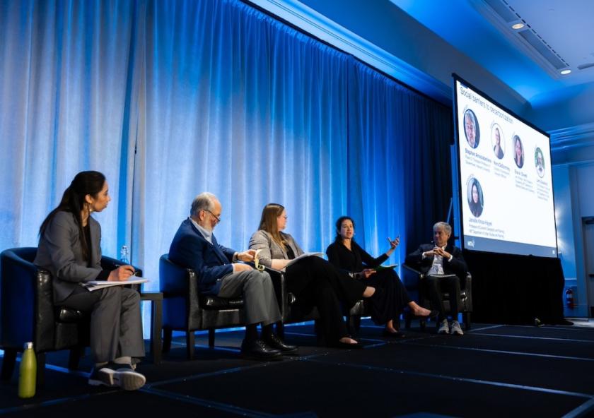 At the MIT Energy Initiative's 2024 Annual Research Conference, panelists examined the social barriers to decarbonization and the importance of community involvement in decision-making. At the MIT Energy Initiative's 2024 Annual Research Conference, panelists examined the social barriers to decarbonization and the importance of community involvement in decision-making.