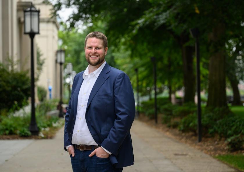 “I was struck by the richness and interdisciplinary nature of the fusion field. This was an engineering discipline where I could apply physics to solve a real-world problem in a way that was both interesting and beautiful,” says Assistant Professor Ethan Peterson. “I was struck by the richness and interdisciplinary nature of the fusion field. This was an engineering discipline where I could apply physics to solve a real-world problem in a way that was both interesting and beautiful,” says Assistant Professor Ethan Peterson.
