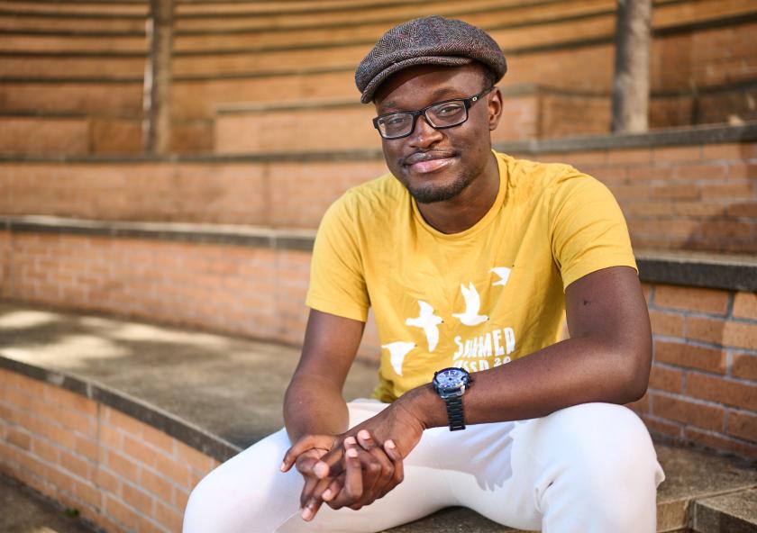 
              “Try as many things as possible even if you think you know what you want to do, and appreciate everything life has to offer,” says Joshua Kuffour.
              Photo: Philip Keith
      