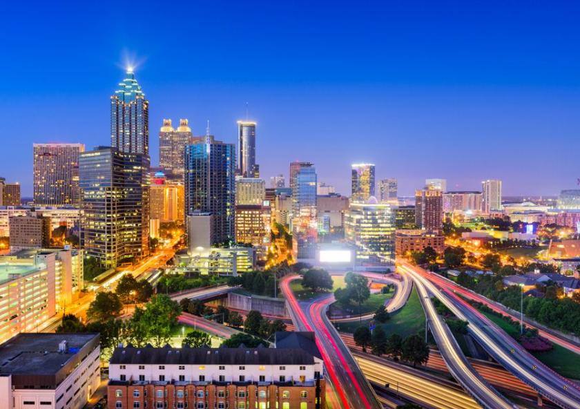 Researchers looked at 11 metro areas — including Atlanta, Georgia, pictured — to examine how much local emissions-reductions programs can help combat climate change. They found that there is likely to be greater impact in the area of residentia...
