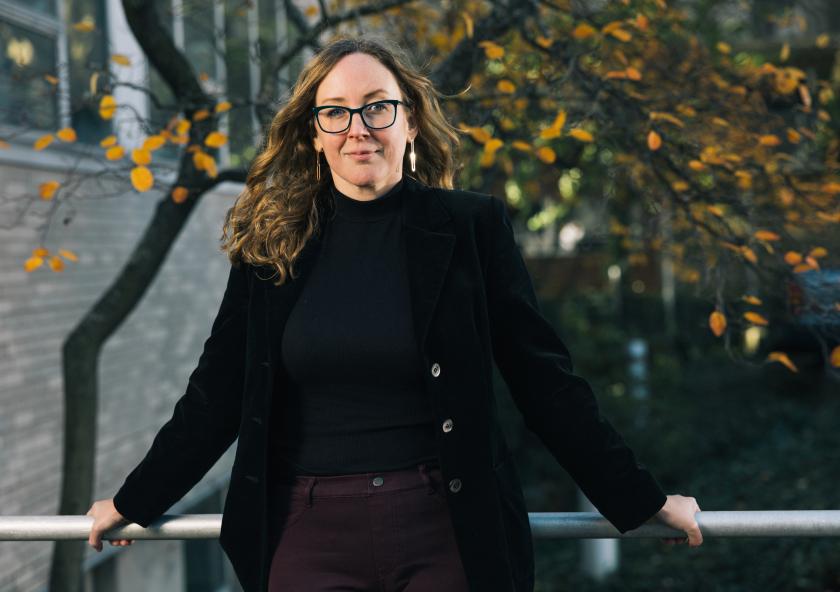 
              MIT Associate Professor Megan Black is an environmental historian who studies the politics of resource extraction, breaking new ground in detailing U.S. government involvement in mining.
              Credit: Jake Belcher
      