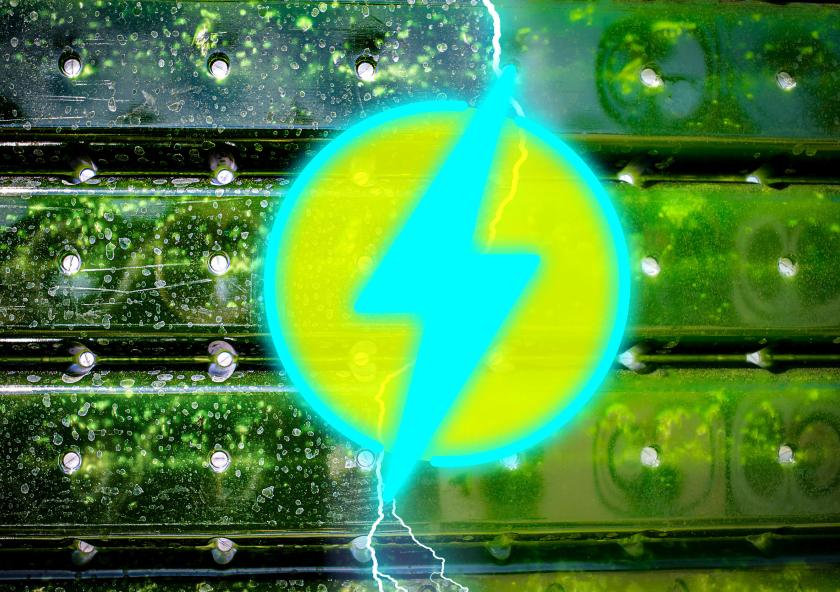 
              A new, inexpensive technology can limit the buildup of algae on the walls of photobioreactors that can help convert carbon dioxide into useful products. Reducing this fouling avoids costly cleanouts and allows more photosynthesis t...