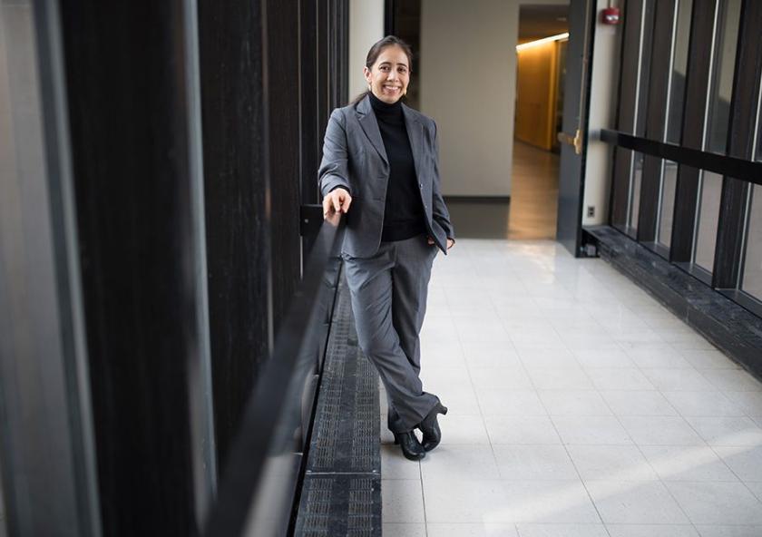 MIT Associate Professor Janelle Knox-Hayes
Image: Bryce Vickmark