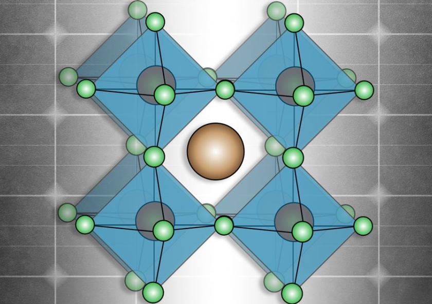 Perovskites, a family of materials defined by a particular kind of molecular structure as illustrated here, have great potential for new kinds of solar cells. A new study from MIT shows how these materials could gain a foothold in the sola...
