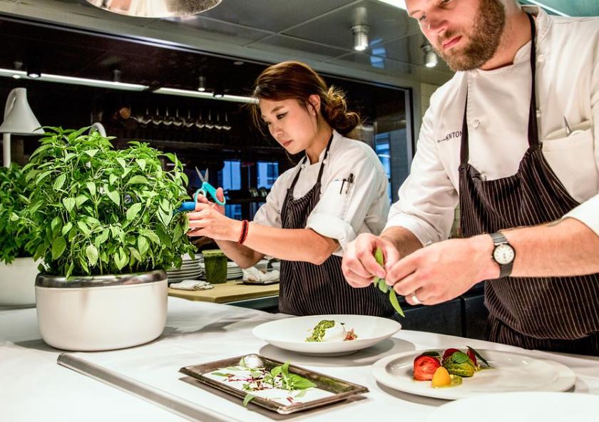 After piloting its smart microgardening system in Boston homes and restaurants, and following a successful Kickstarter campaign last fall, SproutsIO is ramping up production and hitting the shelves in a few months. 
Courtesy of SproutsIO Inc.