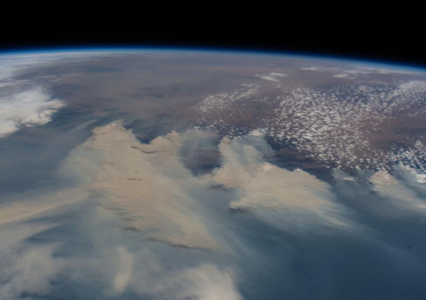 
              Smoke from bushfires blankets the southeast coastline of Australia during the wildfires in 2020.
              Image: NASA
      
