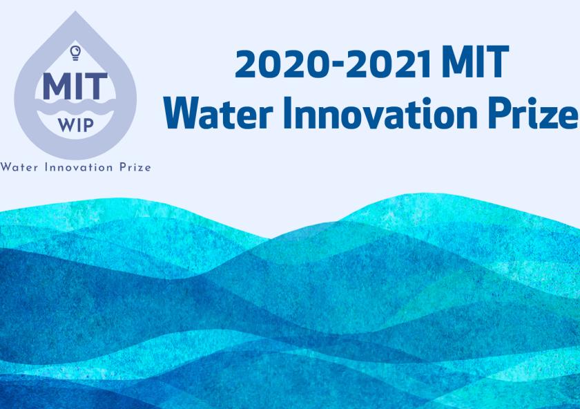 This year's Water Innovation Prize featured virtual pitches from six student-led teams.
This year's Water Innovation Prize featured virtual pitches from six student-led teams.