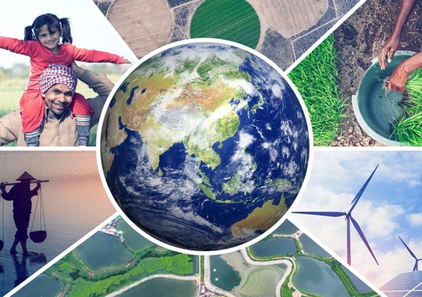 
              Over the next decade, the King Climate Action Initiative (K-CAI) intends to help improve the lives of at least 25 million people hard hit by poverty and climate change.
              Image: MIT News
      